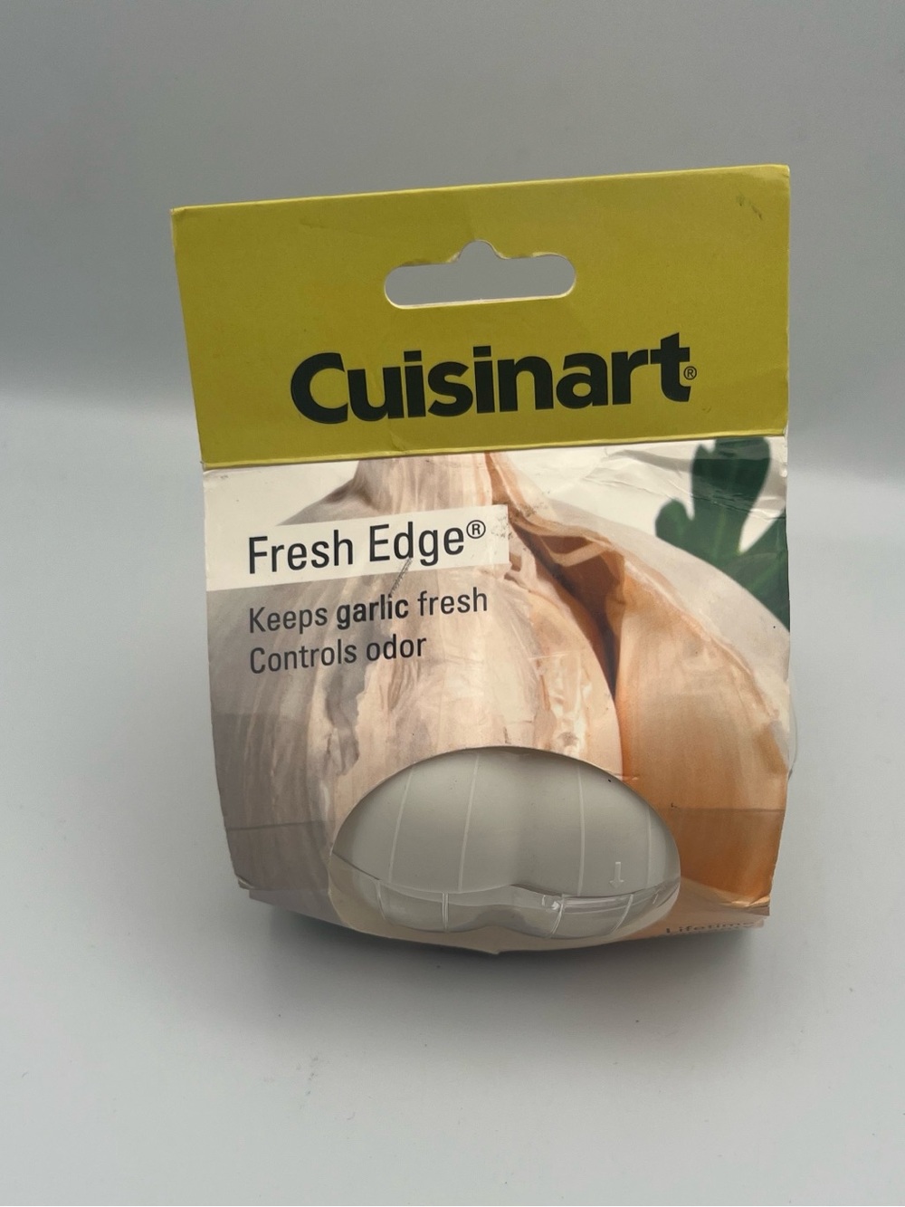 Cuisinart Fresh Edge Garlic Keeper - Yellow and White